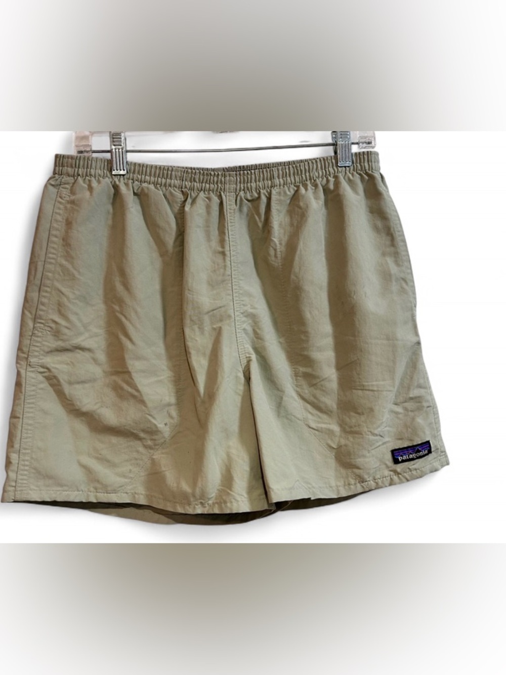 Patagonia Men's Light Khaki Athletic Shorts